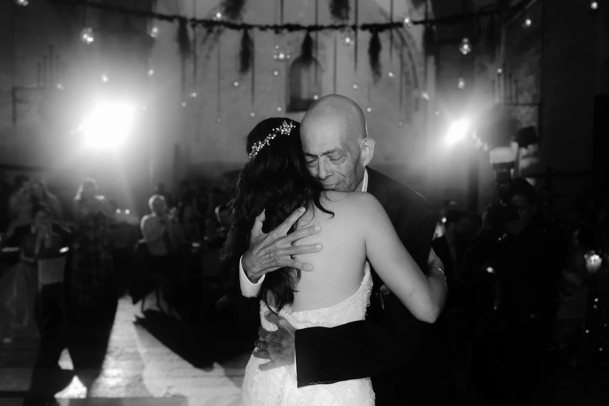 Veronica dancing with her dad at her wedding